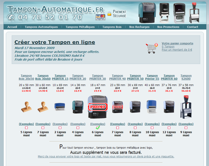 Tampon Personnalisé